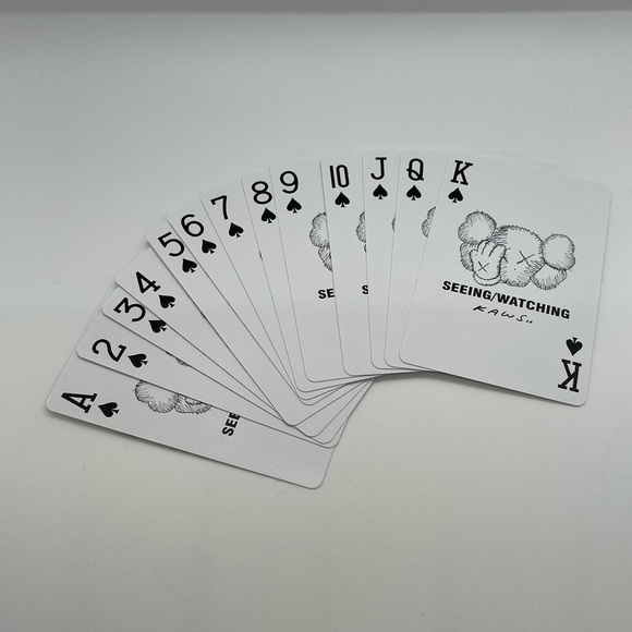 NIB RARE KAWS WATCHING/SEEING PLAYING DECK OF CARDS - Picture 7 of 13